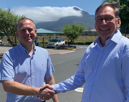 Simon Holmes and Charles Garisch